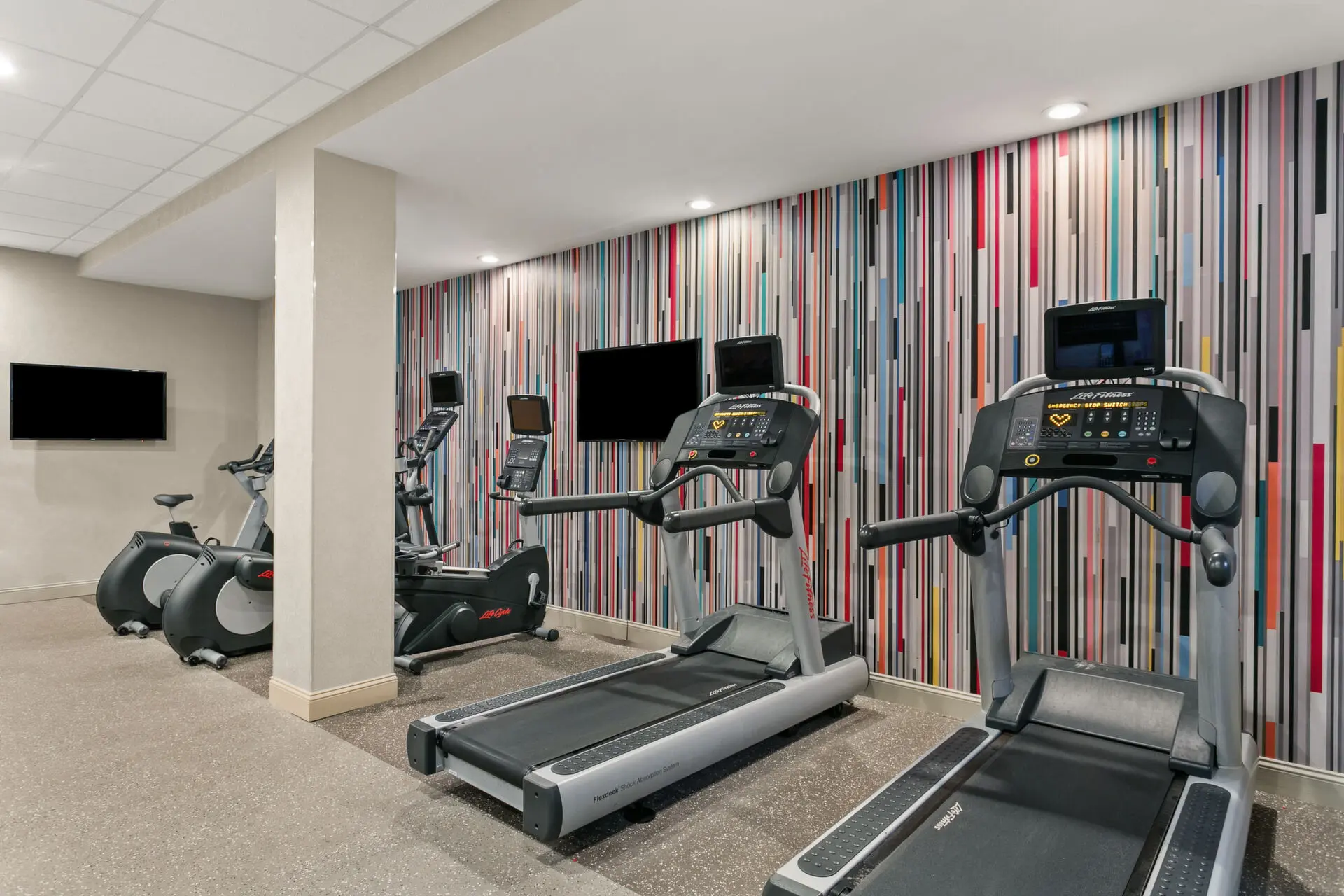 Sonesta Hotel Baltimore Inner Harbor onsite gym and workout area