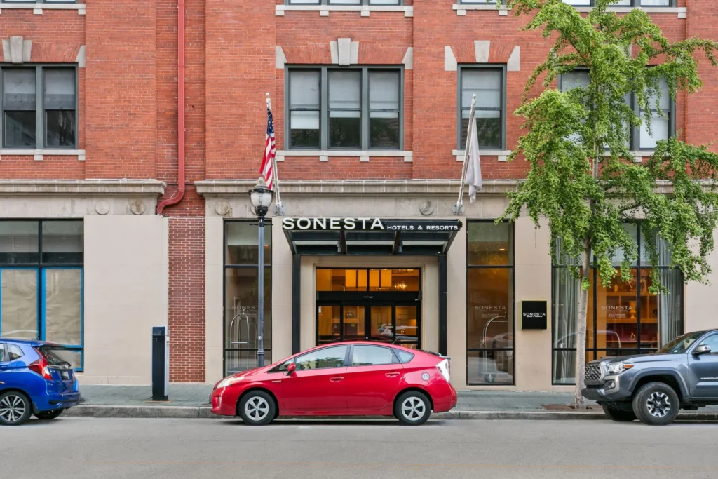 Sonesta Hotel Baltimore Inner Harbor outside front