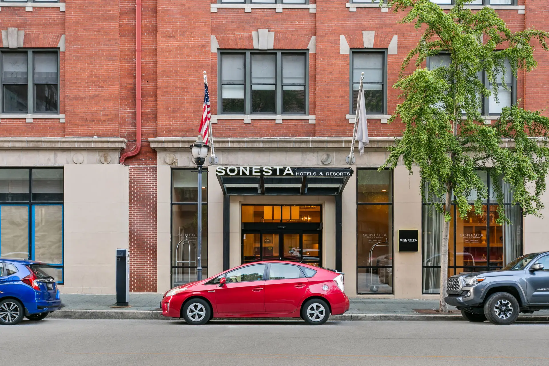 Sonesta Hotel Baltimore Inner Harbor outside front