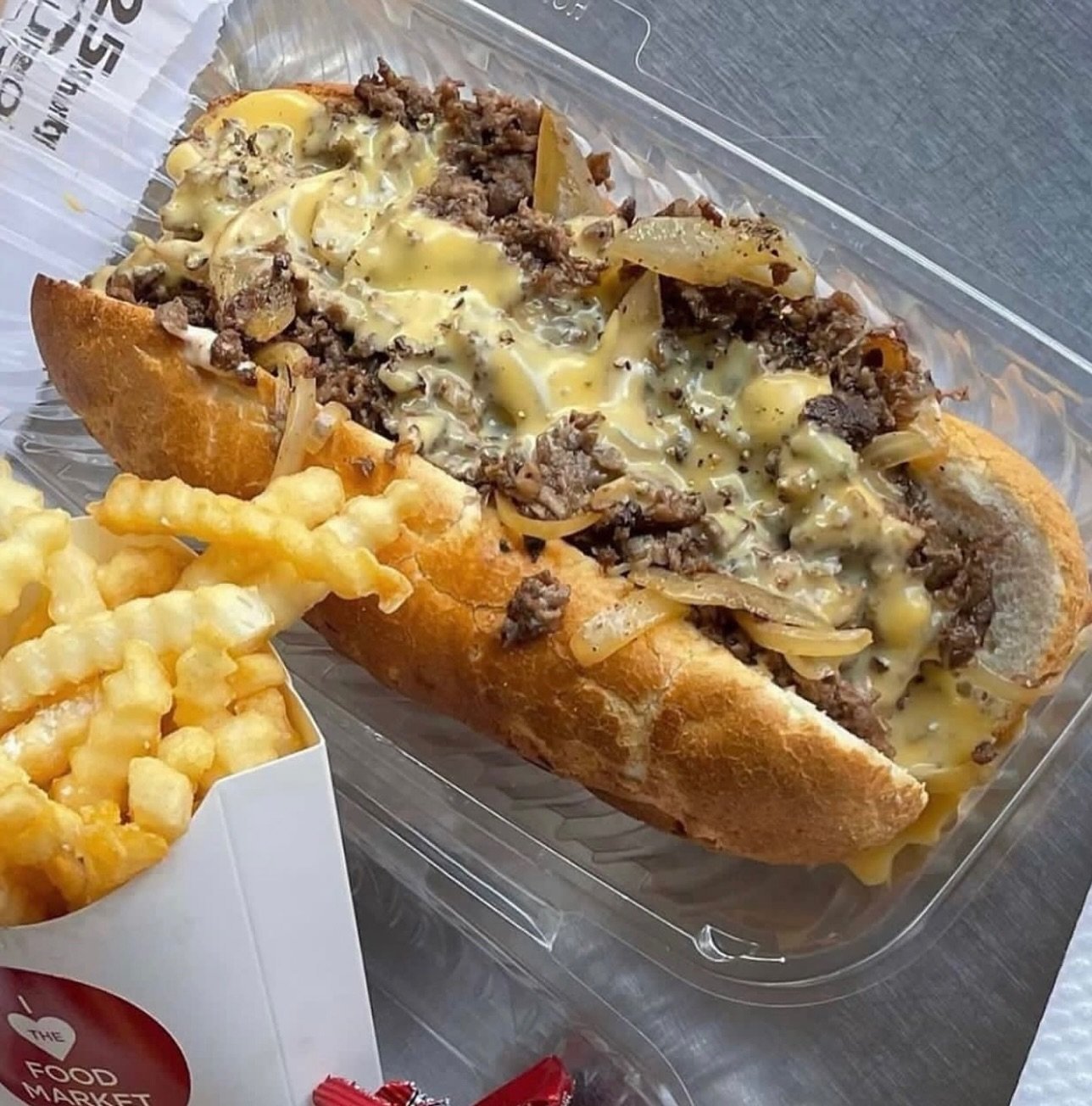 Comfort food dishes at The Food Market in Hampden