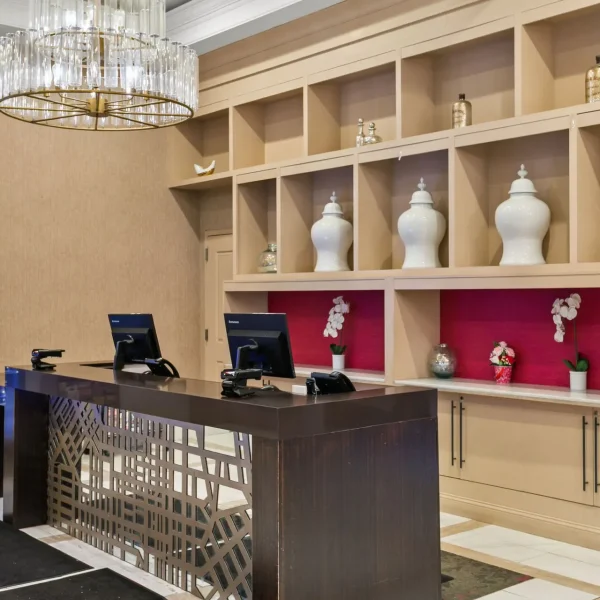 Sonesta Hotel Baltimore Inner Harbor checkin desk